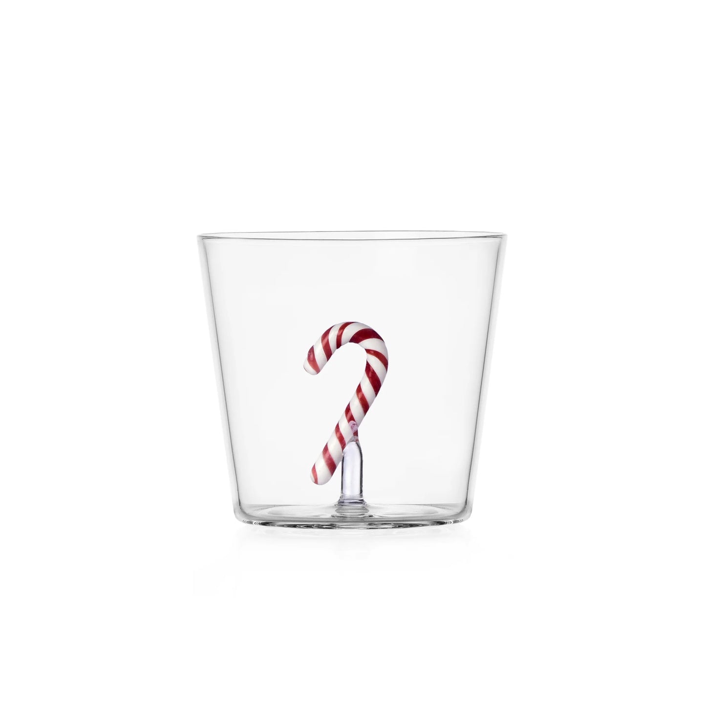 Ichendorf Milano Schiaccianoci Tumbler Candy Cane in Vetro