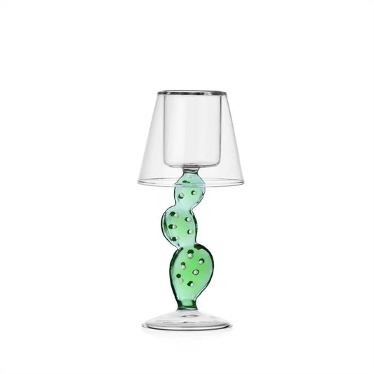 Ichendorf Milano Desert Plants Porta Tealight Cactus Verde H18 cm