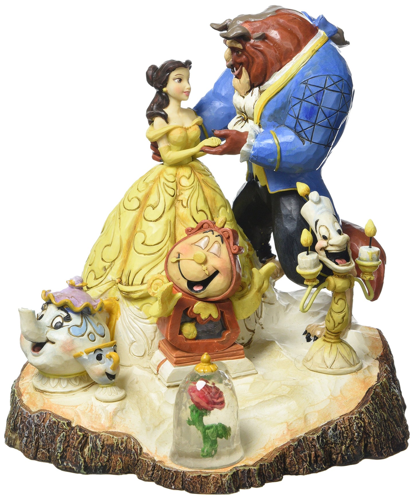 Statuetta Bella e La Bestia - Disney Traditions
