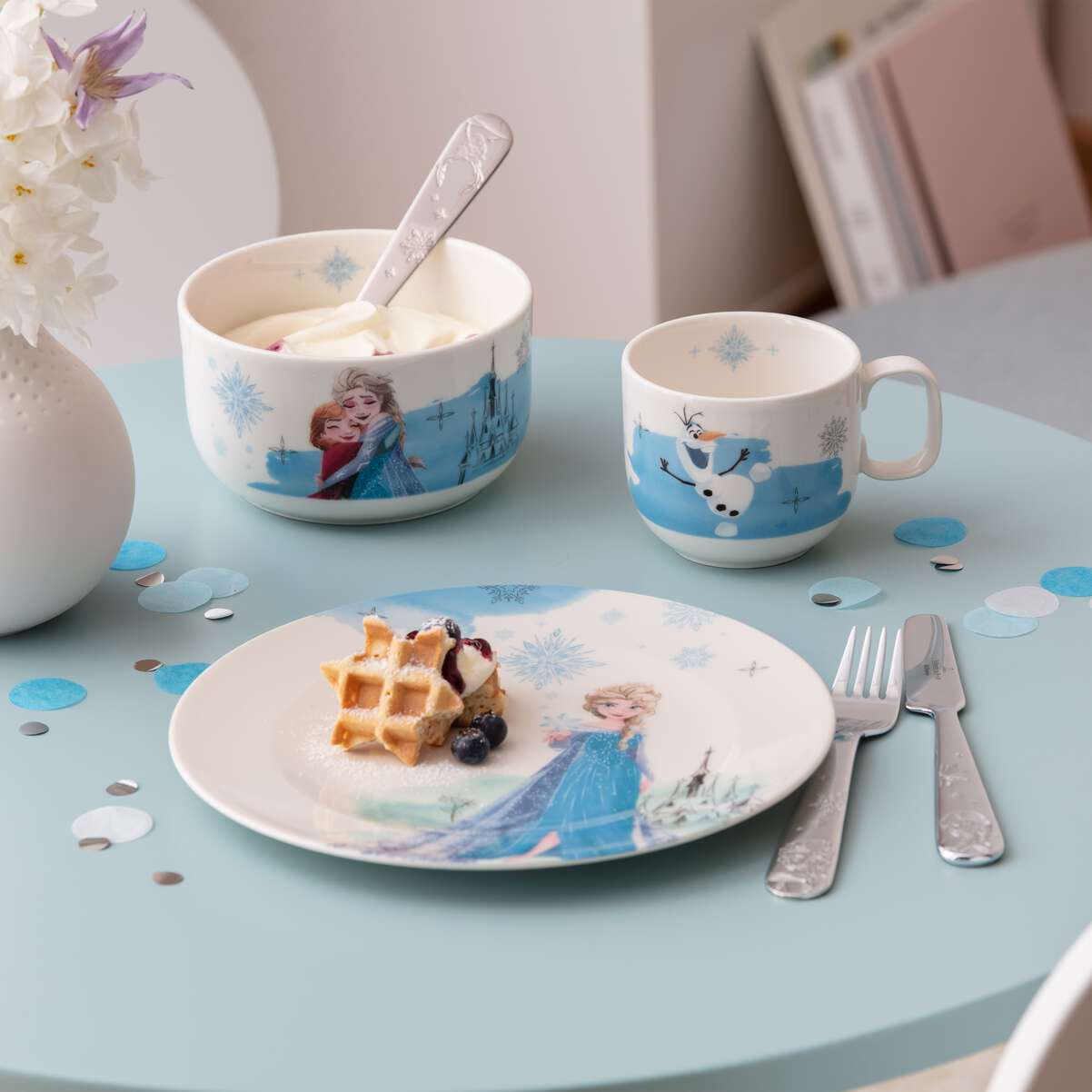 Villeroy & Boch Disney Frozen Set di stoviglie per bambini 3 pz