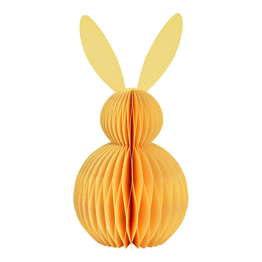 🐰 Wurm Coniglietto a Nido d’Ape – Giallo – 11x20x11 cm