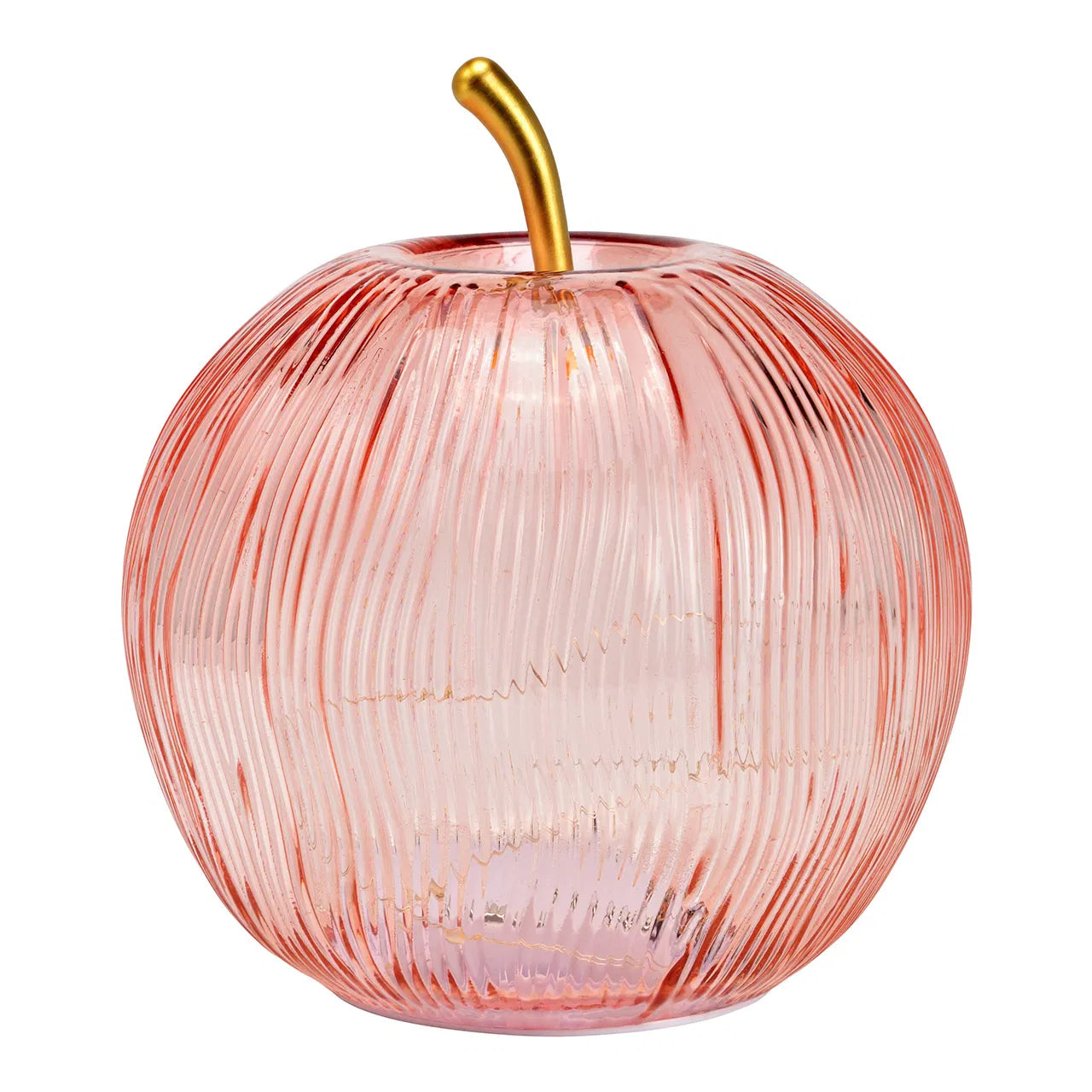 🍏 Wurm Mela Decorativa con 15 LED – Verde – 16x17x16 cm