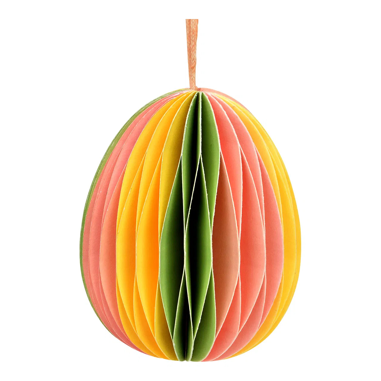 🥚 Wurm Appendino Uovo di Pasqua Honycomb – Colorato – 6x6x6 cm