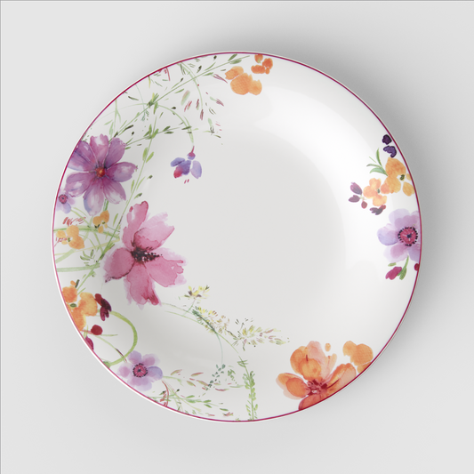 Villeroy & Boch Mariefleur Basic, Piatto Piano multicolore, Ø26,8 cm, Premium Porcelain