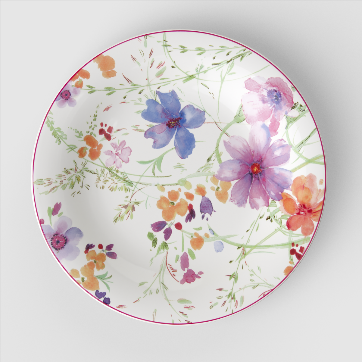 Villeroy & Boch Mariefleur Basic, Piatto Dessert/ colazione multicolore, Ø21,5 cm, Premium Porcelain