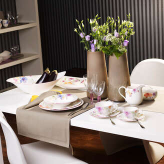 Villeroy & Boch Mariefleur Basic, Piatto Fondo multicolore, Ø23,1 cm, Premium Porcelain