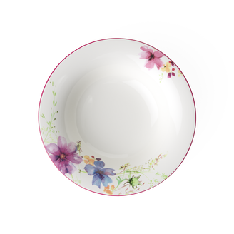 Villeroy & Boch Mariefleur Basic, Piatto Fondo multicolore, Ø23,1 cm, Premium Porcelain