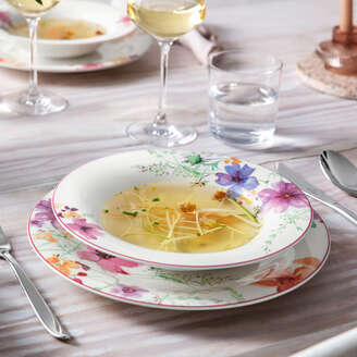 Villeroy & Boch Mariefleur Basic, Piatto Fondo multicolore, Ø23,1 cm, Premium Porcelain