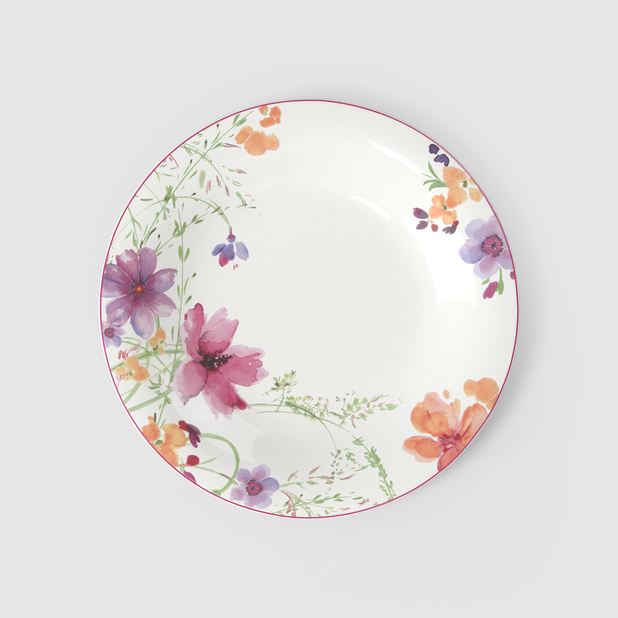 Villeroy & Boch Mariefleur Piatto gourmet multicolore, Ø30 cm, Premium Porcelain
