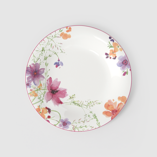 Villeroy & Boch Mariefleur Piatto gourmet multicolore, Ø30 cm, Premium Porcelain