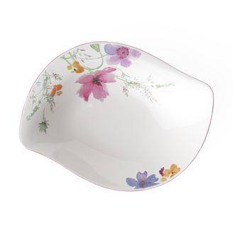 Villeroy & Boch - Coppa  fonda Mariefleur Serve & Salad, Ciotola con Forma snella in Porcellana Premium, Decoro Floreale, Lavabile in lavastoviglie, 29 cm