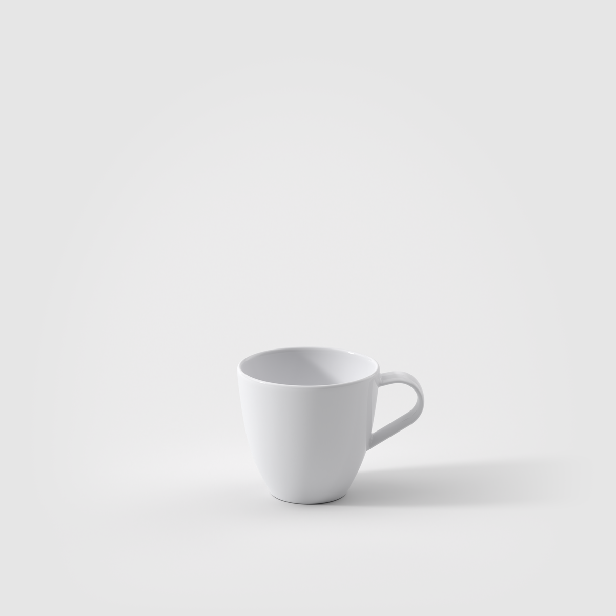 Villeroy & Boch Pura Tazzina da caffè bianca, 50 ml, Premium Bone Porcelain