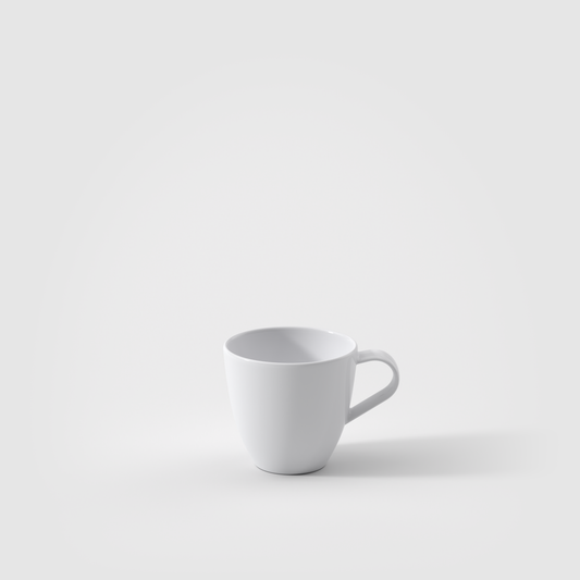 Villeroy & Boch Pura Tazzina da caffè bianca, 50 ml, Premium Bone Porcelain