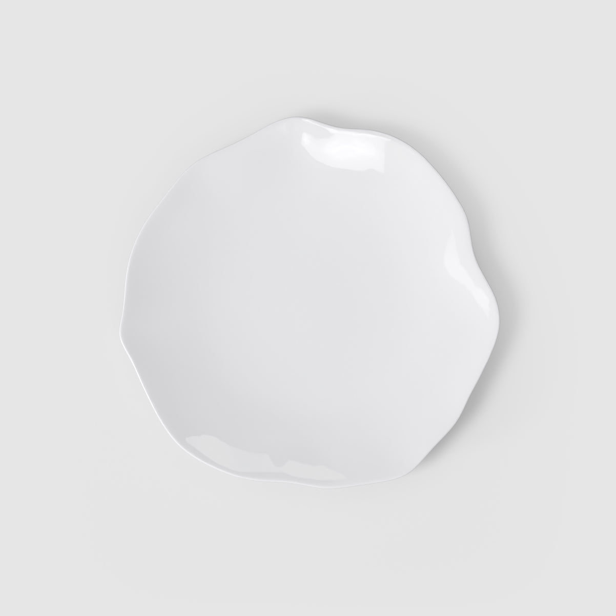 Villeroy & Boch Pura Piatto piano bianco, 27,2 x 27,2 cm, Premium Bone Porcelain