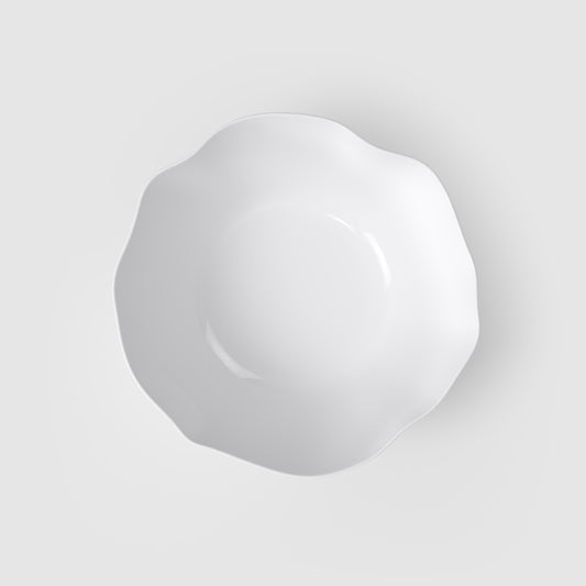 Villeroy & Boch.Pura Insalatiera/ Scodella da portata bianca, 1,8 l, Premium Bone Porcelain