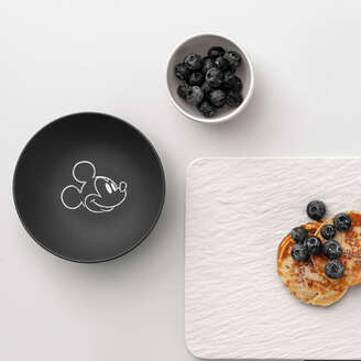 Villeroy & Boch DISNEY Manufacture - Mickey Mouse Coppetta macedonia nera, Premium Porcelain
