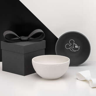 Villeroy & Boch.DISNEY Manufacture - Mickey Mouse Ciotola per cereali bianco, 430 ml, Premium Porcelain