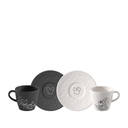 Villeroy & Boch Manufacture - Mickey Mouse Tazzina da caffè con piattino