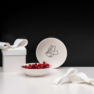 Villeroy & Boch DISNEY Manufacture - Mickey Mouse Coppetta macedonia bianco, Premium Porcelain