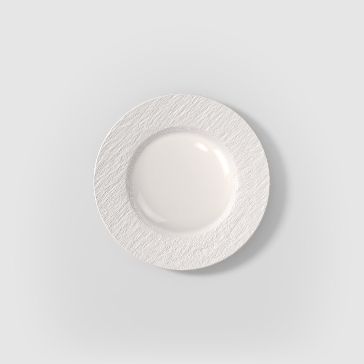 VILLEROY & BOCH Manufacture Piatto Dessert/Colazione Manufacture di ghiaccio, Premium Porcelain 1 PZ