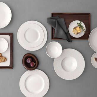 VILLEROY & BOCH Manufacture Piatto da Pasta Manufacture di ghiaccio, Premium Porcelain 1 PZ