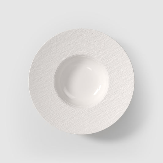 VILLEROY & BOCH Manufacture Piatto da Pasta Manufacture di ghiaccio, Premium Porcelain 1 PZ