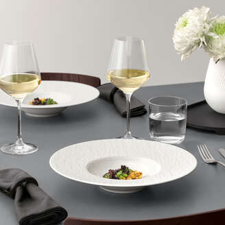 VILLEROY & BOCH Manufacture Piatto da Pasta Manufacture di ghiaccio, Premium Porcelain 1 PZ