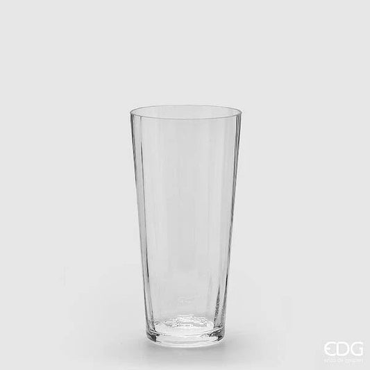 Vaso Nida Optic Svasato in vetro Waterproof EDG Enzo De Gasperi