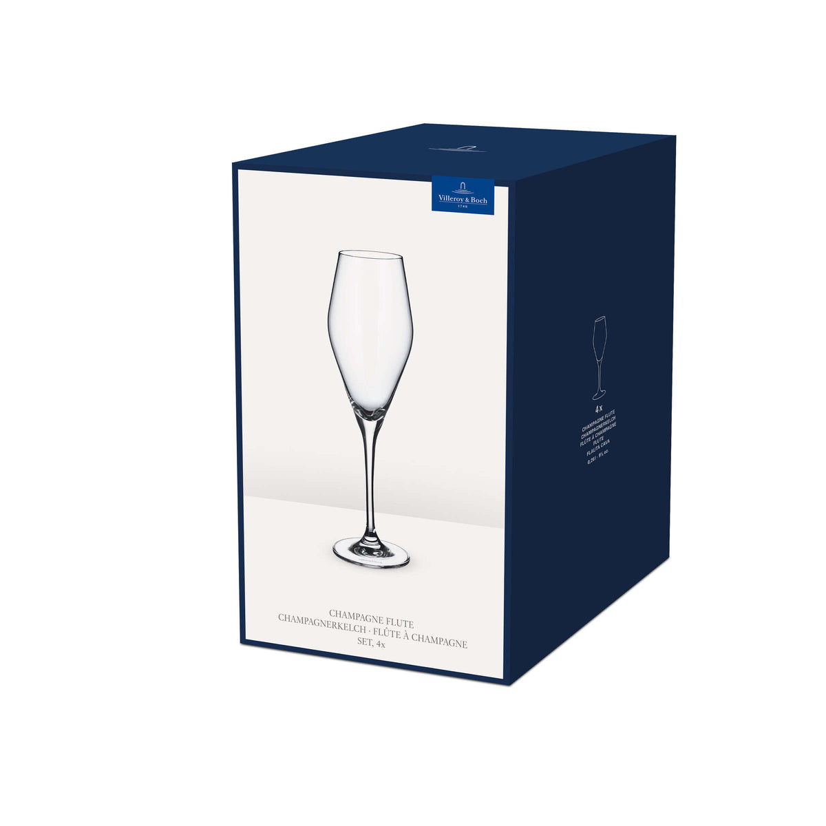 Villeroy & Boch - La Divina Bicchiere da champagne/ spumante Set 4pz