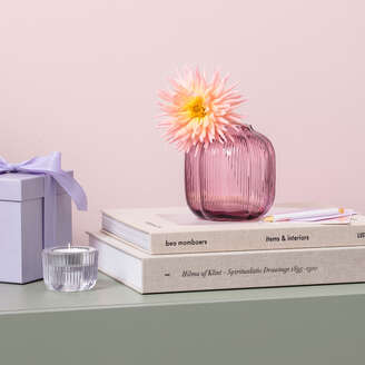 Villeroy & Boch Vaso Fleur 11x11 cm in Vetro Rosa