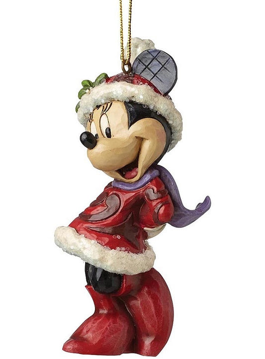 Addobbo Pallina Glitterato Minnie Disney Traditions