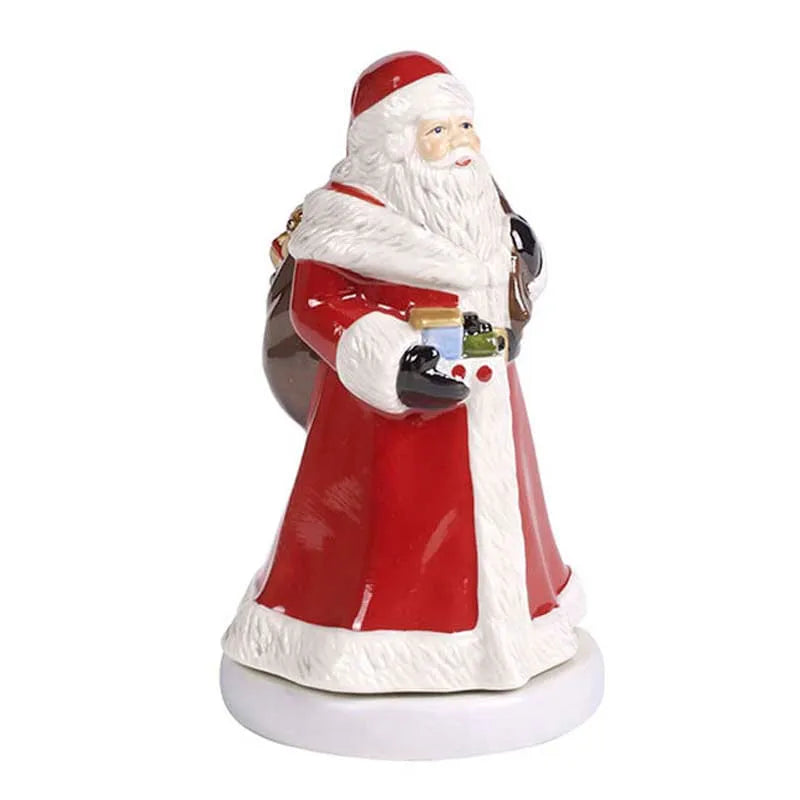 Villeroy & Boch Decorazione Natale, Babbo Natale Carillon, Bianco