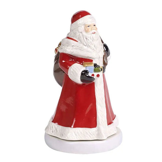 Villeroy & Boch Decorazione Natale, Babbo Natale Carillon, Bianco