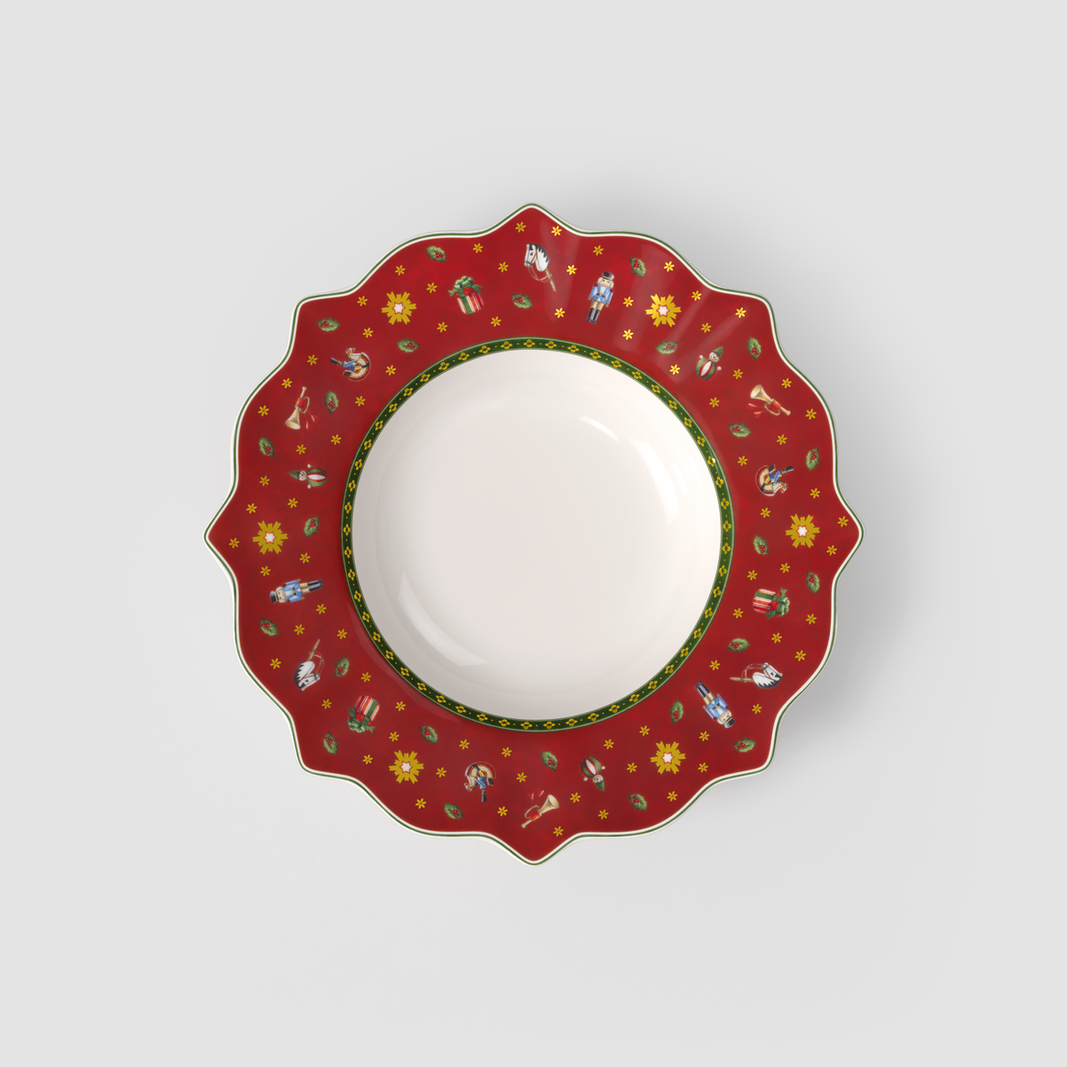 Villeroy & Boch Toy's Delight Piatto Fondo, Rosso