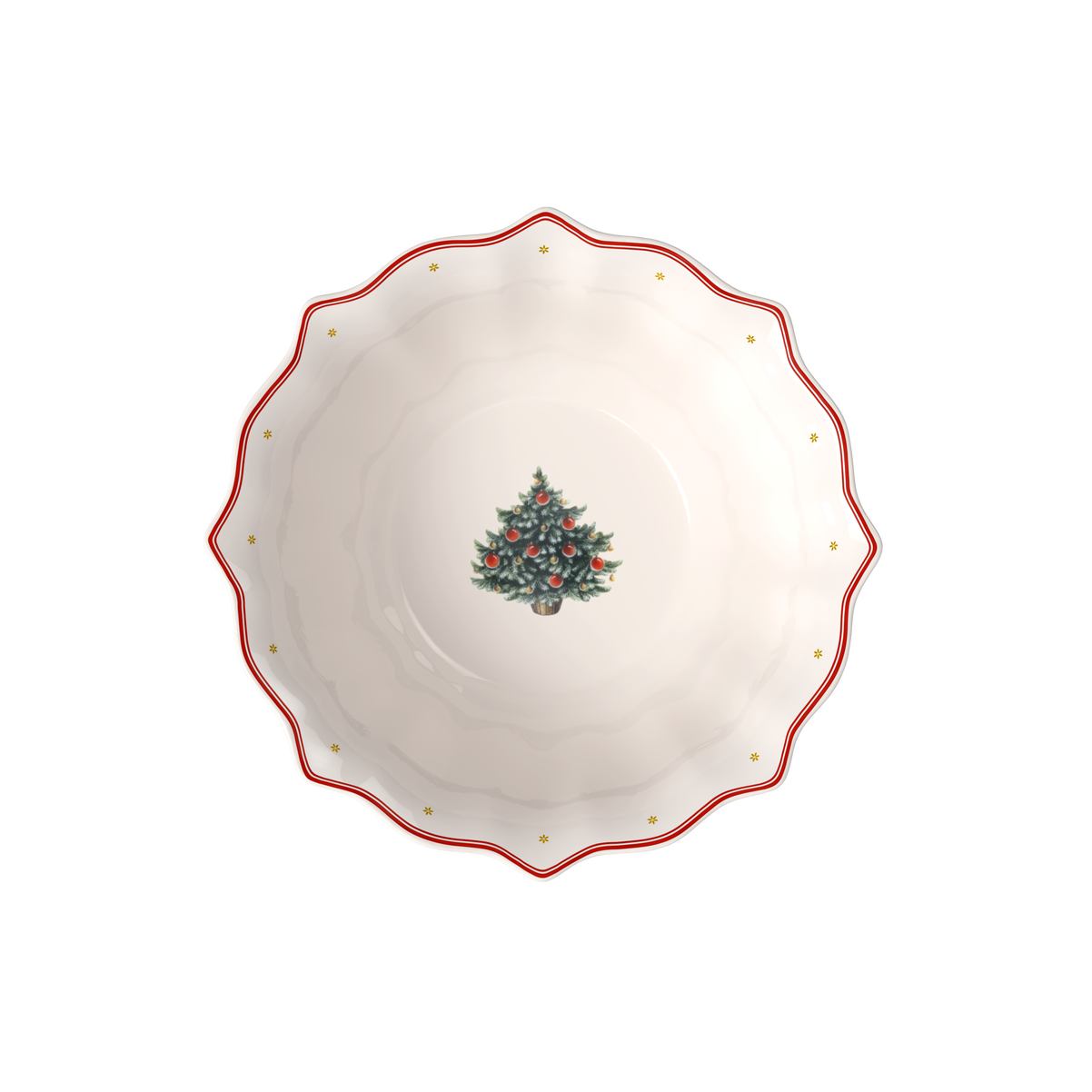 Villeroy & Boch Toy's Delight Insalatiera/Ciotola  Media rossa, 1,4 l, Premium Porcelain