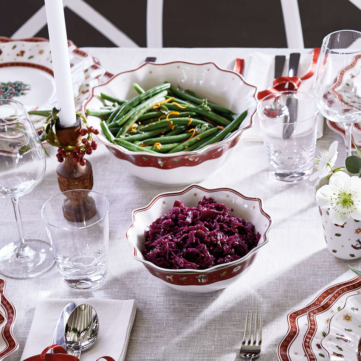 Villeroy & Boch Toy's Delight Insalatiera/Ciotola  Media rossa, 1,4 l, Premium Porcelain