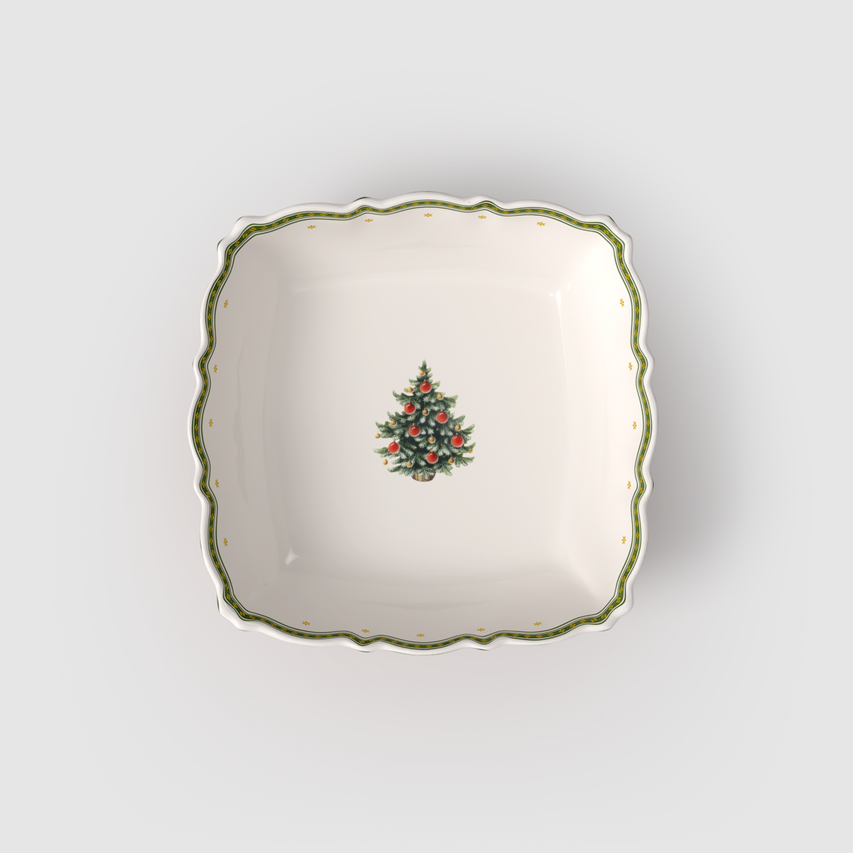 Villeroy & Boch Toy's Delight Scodella da portata rosso, 16 x 16 cm, Premium Porcelain