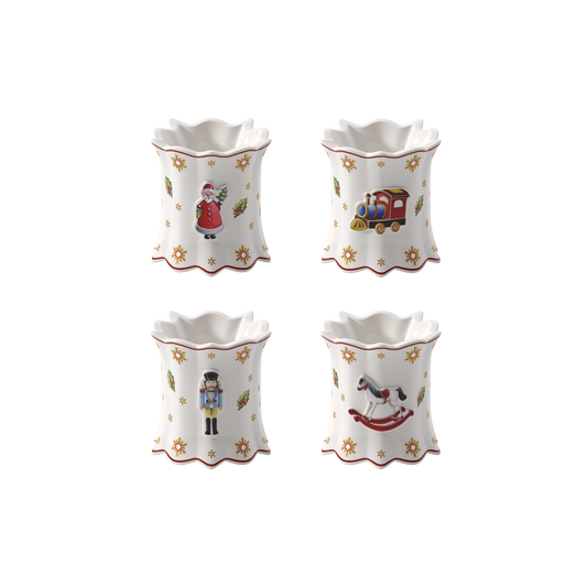 Villeroy & Boch Toy's Delight Anello portatovagliolo Multicolore, 5,5 × 5 cm, Premium Porcelain