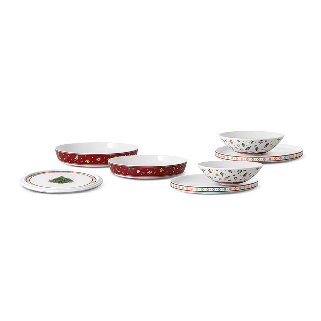 Villeroy & Boch Toy's Delight Servizio di Piatti La Boule in Porcellana