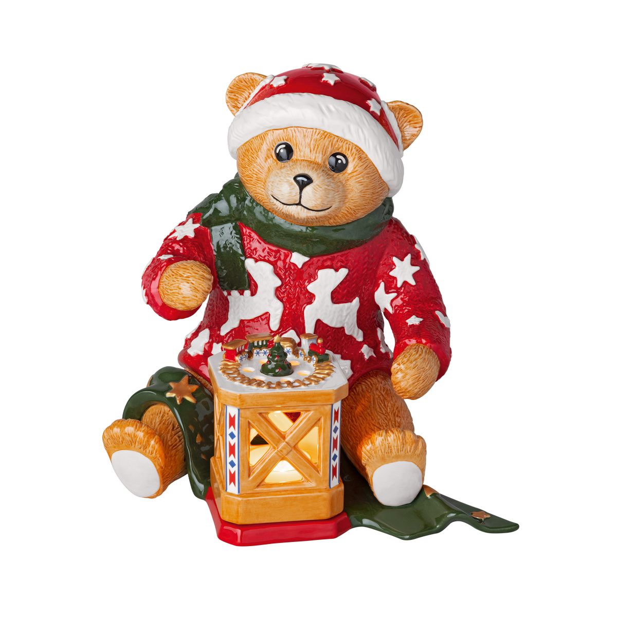 Villeroy & Boch Christmas Toys Statuetta Natale Multicolore, porcellana