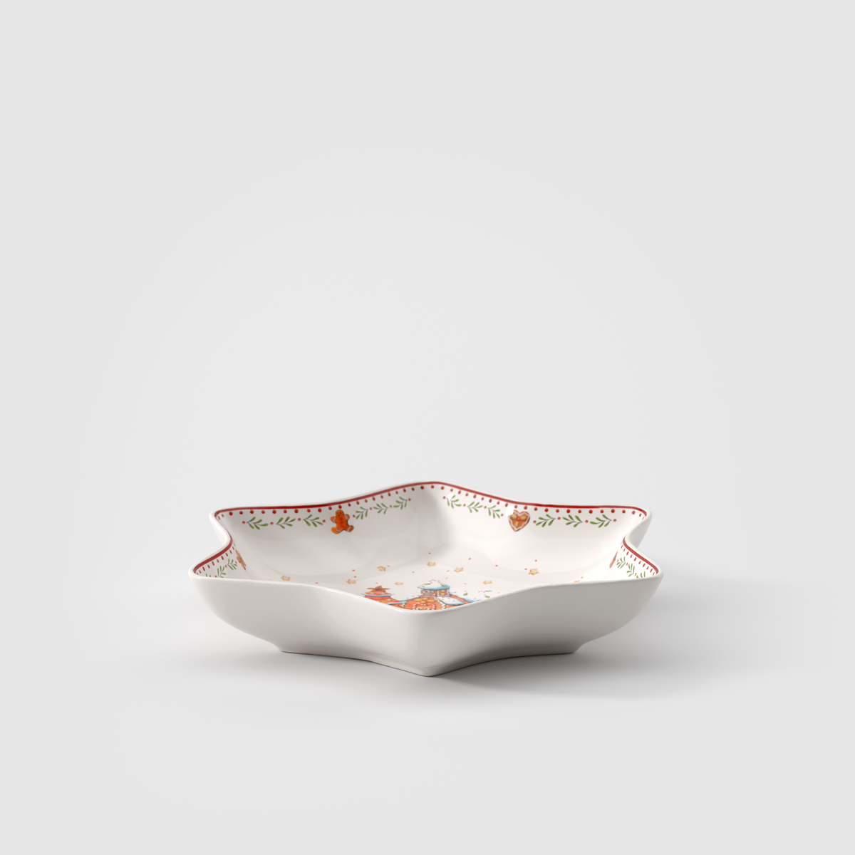 Villeroy & Boch-Winter Bakery Delight Ciotola rossa, 360 ml, Premium Porcelain