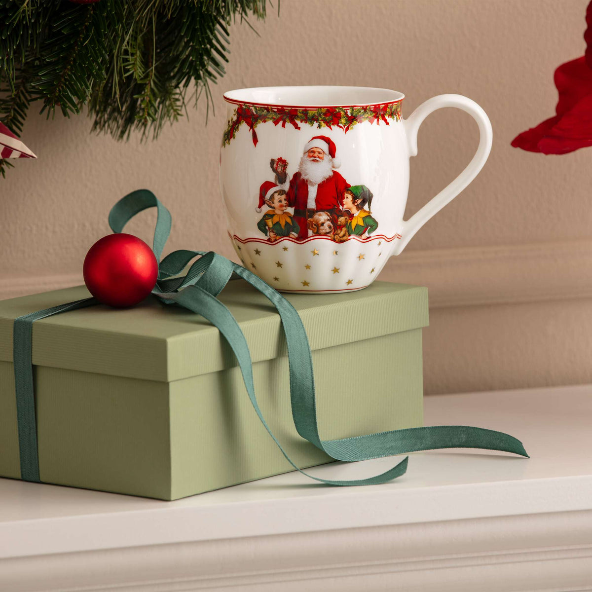 Villeroy & Boch Annual Christmas Edition Tazza 2026, colorato, Premium Porcelain