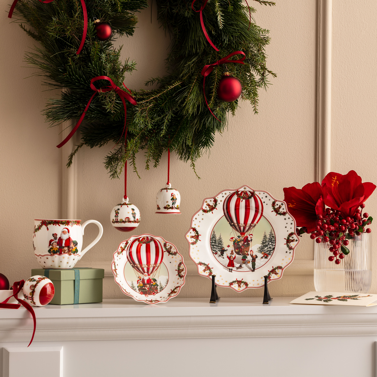 Villeroy & Boch Annual Christmas Edition Piatto 2026, colorato, Premium Porcelain