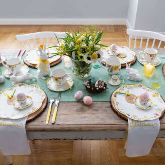 Villeroy&Boch Spring Awakening Piatto piano giallo, Ø27 cm, Premium Porcelain