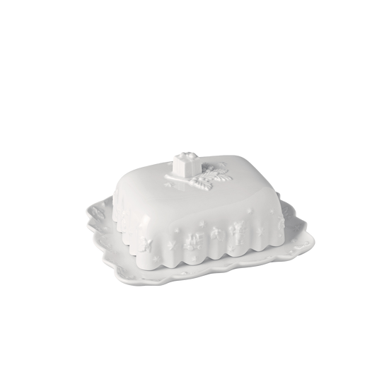 Villeroy & Boch Toy's Delight Royal Classic Burriera bianco, Premium Porcelain
