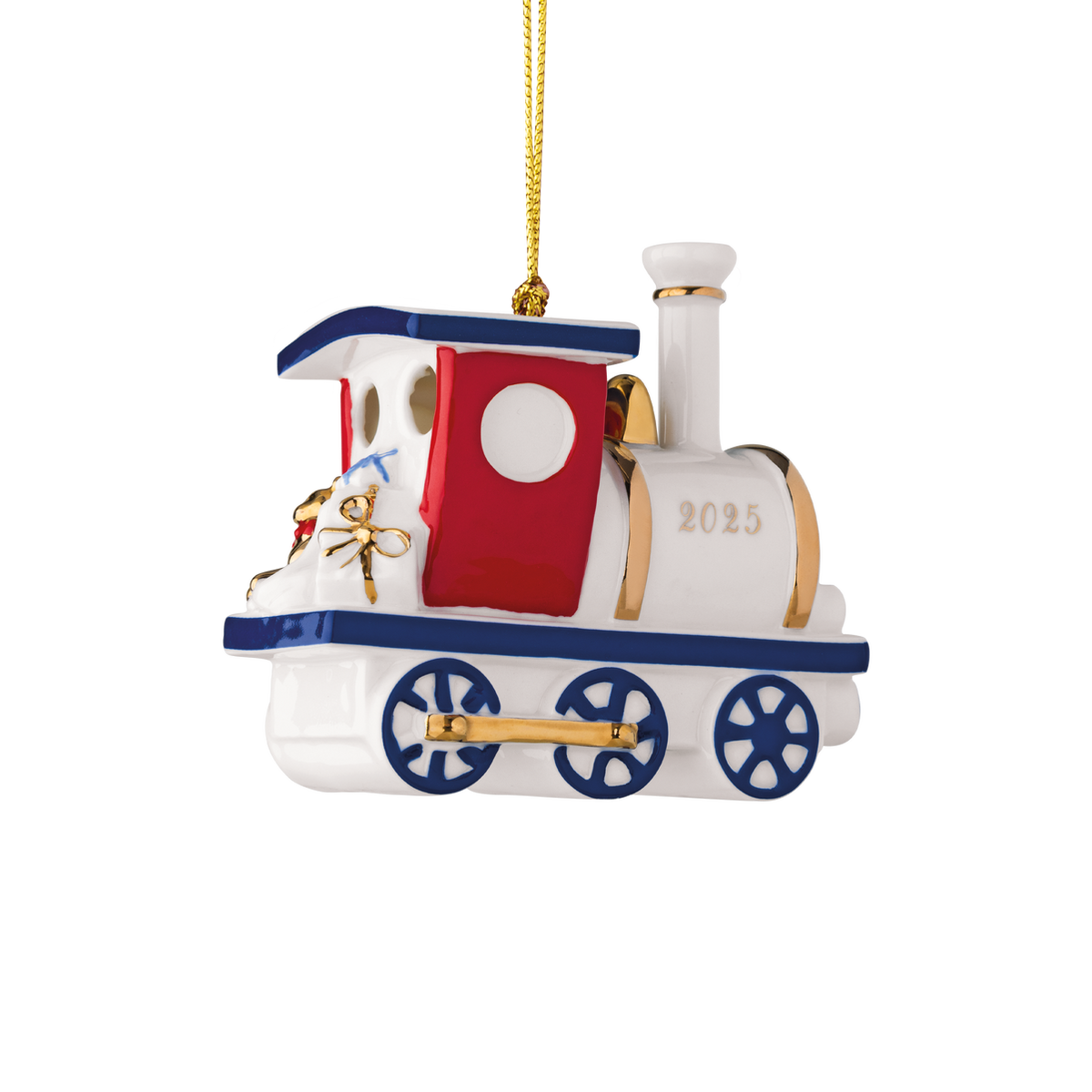 Villeroy & Boch Christmas Classics Locomotiva Pendente in Porcellana