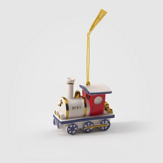Villeroy & Boch Christmas Classics Locomotiva Pendente in Porcellana