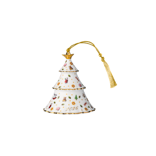 Villeroy & Boch Christmas Classics Addobbi natalizi Oro, Premium Porcelain Albero Natale 2026