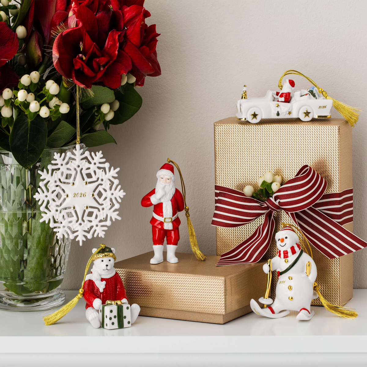Villeroy & Boch Christmas Classics Addobbi natalizi Oro, Premium Porcelain Orsacchiotto 2026