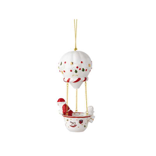 Villeroy & Boch Christmas Classics Addobbi natalizi Oro, Premium Porcelain Mongolfiera 2026
